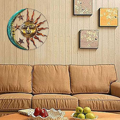 Decoración Metálica Para Puerta De Entrada Con Forma De Sol