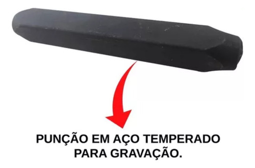 Número para marcar Starfer, 10 mm, 9 unidades, número grabado