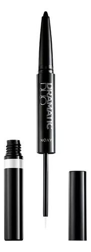 Avon - Dramatic Duo - Delineador de ojos doble - Colores modernos en blanco y negro