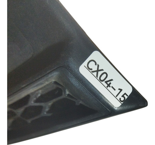 Moldura Paralama Dir Ford Ranger 2017 2018 2020 2022 Preto (Usado)