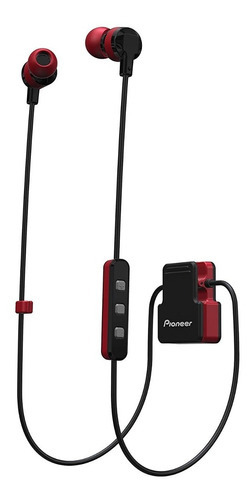Audifonos Pioneer Se-cl5bt-r Bt In Ear Rojo