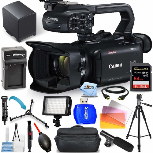 Canon Xa Professional Uhd Videocamara Pro Bundle Gb Sd