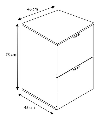 Cajonera Frame Rustico
