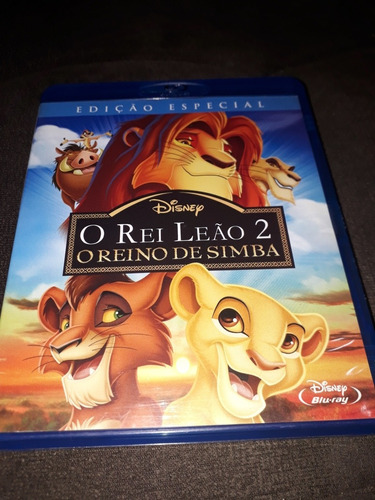 Blu Ray O Rei Leão 2 - O Reino De Simba - Disney 