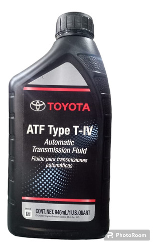 Súper Oferta Lubricante Toyota Atf Type-t-iv 
