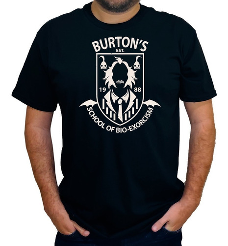 Camiseta Masculina Unissex Burton's Beetlejuice Filme Cult