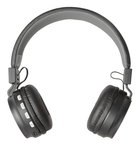 Audífonos Diadema Mitzu Plegables Bluetooth Mh-9090bk Color Negro