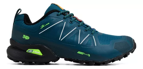 Zapatillas Trekking Outdoor Hombre Livianas Comodas Wake