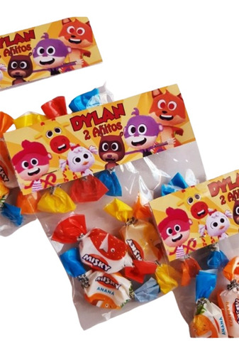 Candy Bar Canciones Del Zoo Personalizado 10 Niños
