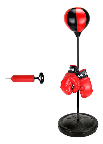 Set De Boxeo Deportivo Con Guantes Y Pelota De Boxeo Para