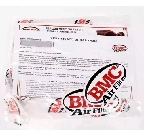 Filtro Ar Bmc - Porsche 718 Boxster 2.0 T / 2022 2023 2024