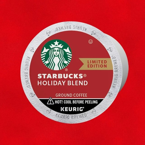 Starbucks 22 K-cups Holiday Blend Edición Limitada