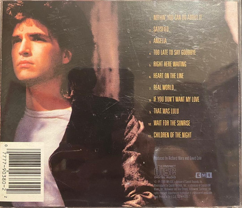 Cd - Richard Marx / Repeat Offender. Album (1989) (Usado)