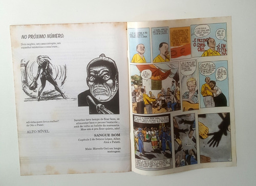 Nervos De Aço Nº 1 - Editora Vidente 1994 - Hq Ótimo Estado (Usado)