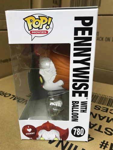 Funko Pop Pennywise With Balloon 780 It Eso Pop Movies