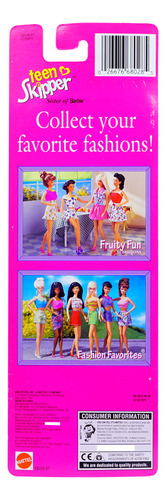 Barbie Teen Scene Fashions Heart Set Skipper 1998 Edition