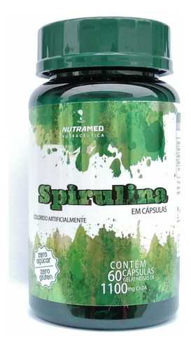 Spirulina Espirulina 1100mg (60 Cápsulas)