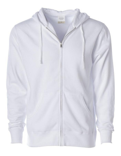 Campera Ketten Blanca Para Sublimar X 10 Unidades