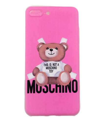 Carcasa Para iPhone Xx Rosa This Is Not A Moschino Toy