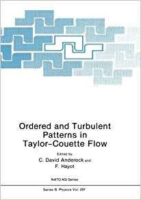 Ordered And Turbulent Patterns In Taylorcouette Flow (nato S