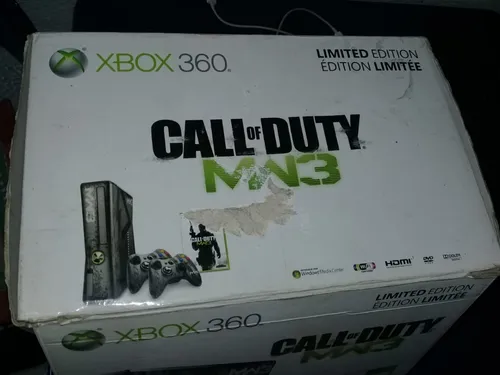 Consola Xbox 360 Slim Edicion Call Of Duty Mw3 + 2 Controles