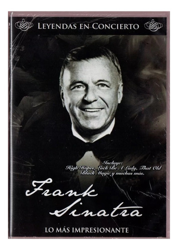 Dvd Leyendas En Concierto Frank Sinatra Lo Mas Impresionante