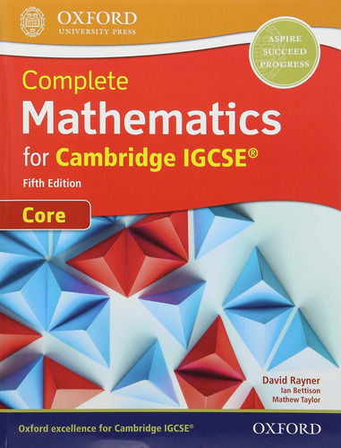 Complete Mathematics For Cambridge Igcse Core 5/ed.- Student