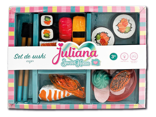 Set De Sushi Juliana Sweet Home