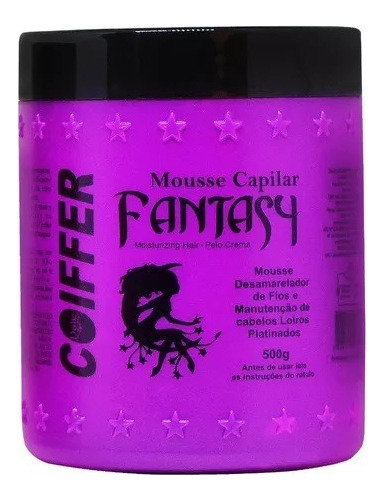 Kit Com 3 Mousse Desamarelador Fantasy Coiffer 500g