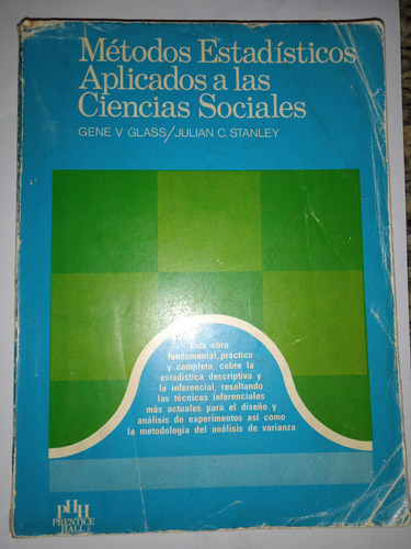 Libro Métodos Estadísticos Aplicados A Cs. Sociales. Glass