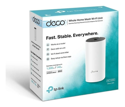 Tp-link Ac1200 Deco M4 1-pack - Router, Repetidor-mesh