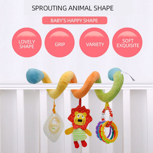 Mz Brinquedo Espiral Para Carrinho De Bebê, Berço, Carrinho