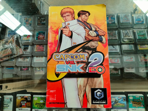 Capcom Vs Snk 2 Eo Instructivo  Gamecube