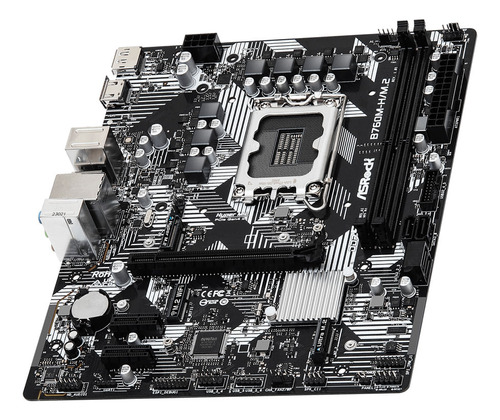 Placa Madre Asrock B760m-h M.2, Lga1700. Ddr5, Matx