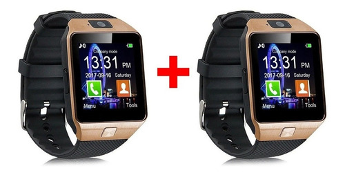 2 X Teléfono Celular Reloj Inteligente Dz09 Smartwatch