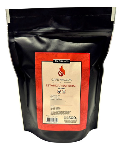 Café Maceda Estándar Superior En Granos 100% Puro X 500 Gr.