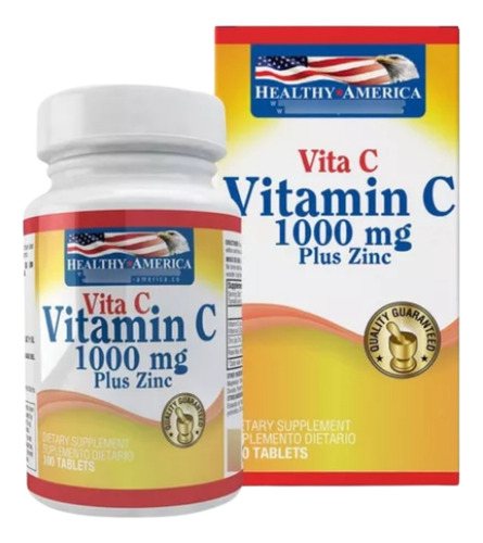 Vitamina C 1000 Mg Plus Zinc + - g a $549