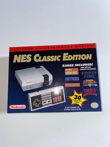 Nintendo Mini Nes Classic Edition 30 Juegos 1 Control