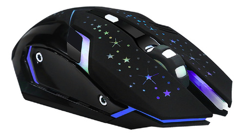 Mouse Inalambrico Ergonomico Recargable 6 Botones Dpi Regula