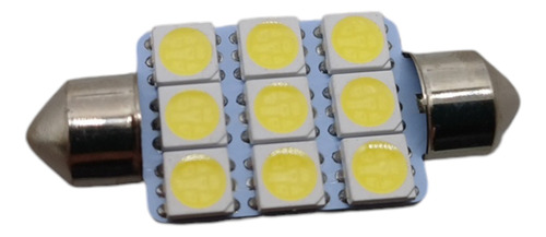 Lamp Led 12v T1torpedo Sv8.5 1p 9 Leds