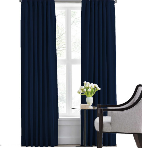 Cortinas Blackout Textil Presillas Ocultas 2 Paños 140 X2.20 Envio Gratis