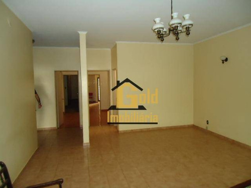 Casa Com 3 Dormitórios À Venda, 216 M² Por R$ 530.000 - Jardim Paulista - Ribeirão Preto/sp - Ca0848