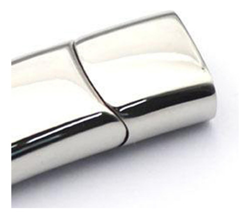 5 Pcs Magnética Fechos Bolsa Purse Magnetic Prata3 12mmx6mm