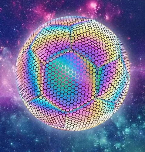 Fútbol Holográfico Luminoso Que Brilla En La Oscuridad
