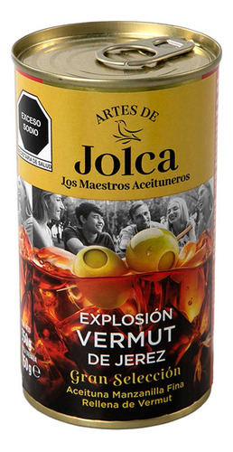 Aceituna Jolca Rellena de Vermut 350g