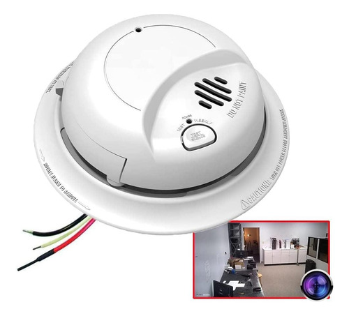 Zeus Cctv Smart Life Ty9120 Detector De Humo Wi-fi Cámara Es