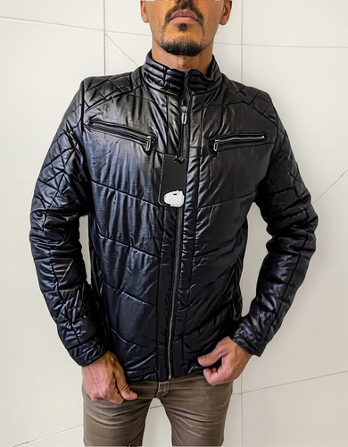 Campera Hombre Eco Cuero Infladas Importadas Gran Calidad!