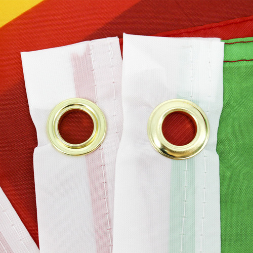 Gq Bandeira Com O Símbolo Da Paz De Bob Marley, Reggae, Rast