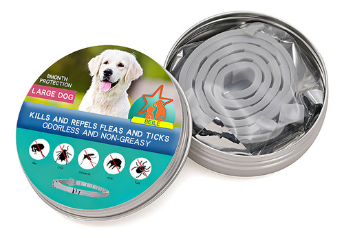 2 Collar Repelente De Pulgas Y Mosquitos Para Perros Pequeño