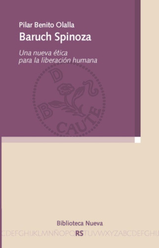 Libro Baruch Spinoza - Benito Olalla, Pilar